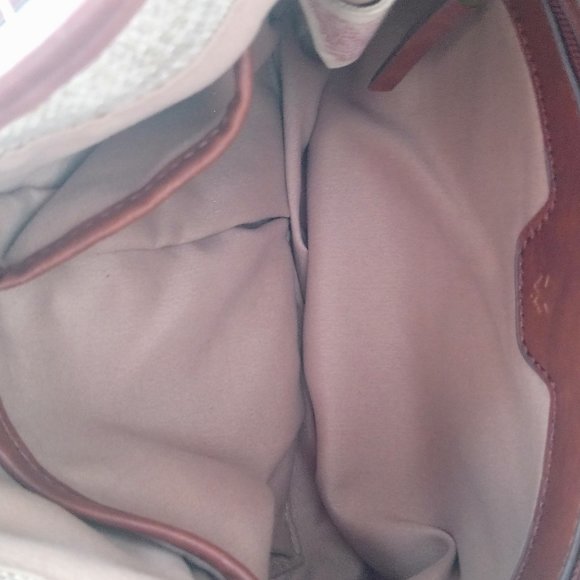 LUCKY BRAND Raffia Medium Striped Look Shoulder Bag - Picture 11 of 11